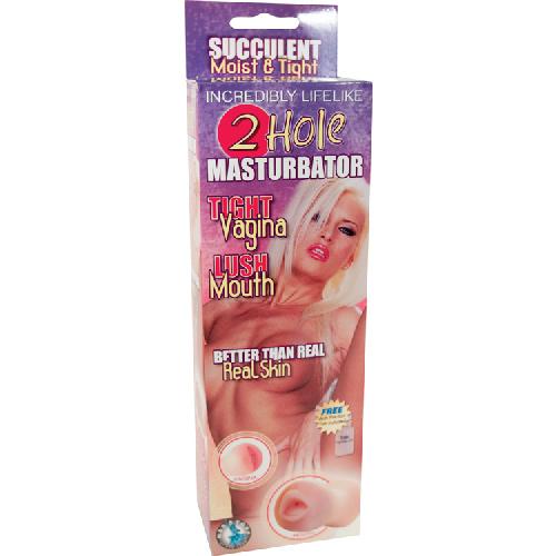 2 Hole Masturbator Pocket Pussy - Image 2