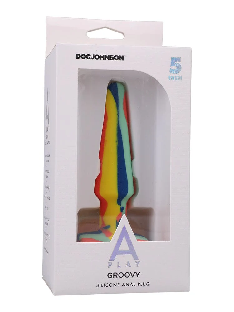 A-Play Groovy Silicone Anal Plug - Image 4