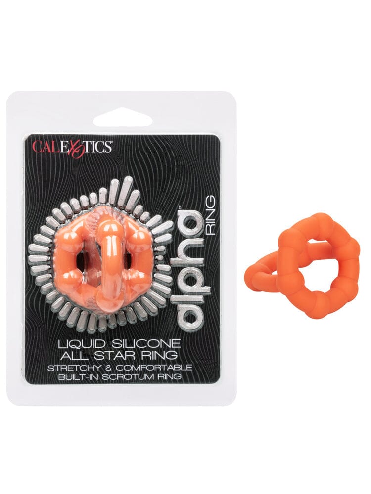 Alpha Liquid Silicone All Star Dual Ring - Image 3