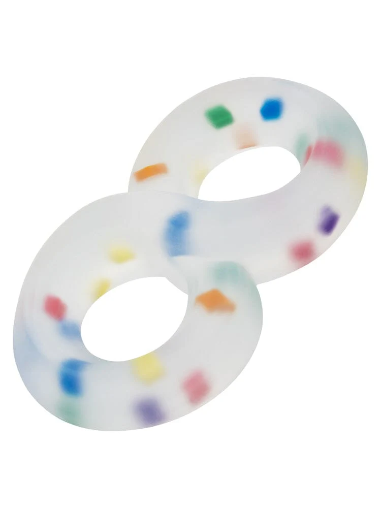 Alpha Liquid Silicone Crazy 8 Party Ring - Image 3