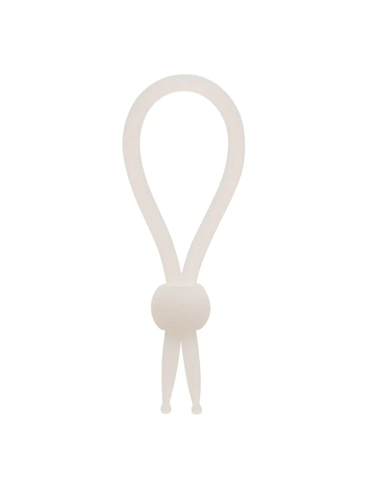 Alpha Liquid Silicone Adjustable Natural Lasso Penis Ring