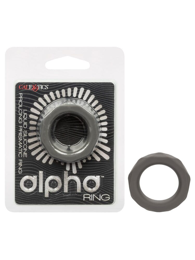 Alpha Liquid Silicone Prismatic Cock Ring - Image 3