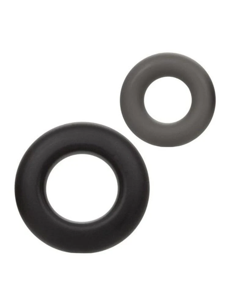 Alpha Liquid Silicone Prolong Cock Ring Set