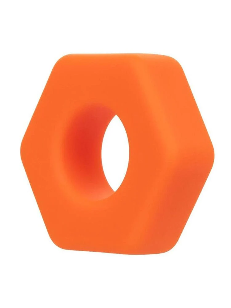Alpha Liquid Silicone Prolong Sexagon Ring