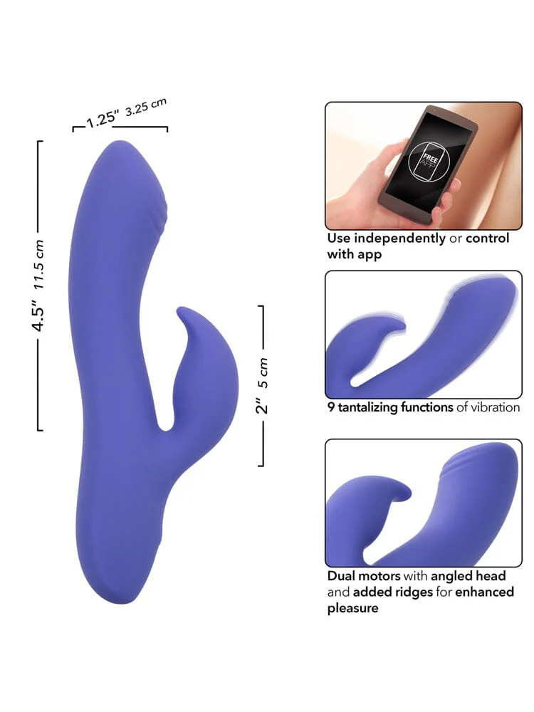 Rechargeable Connect App Dual Stimulation G-Spot Vibrator - Image 3