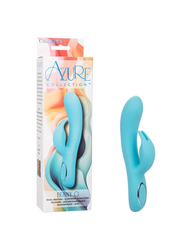 Azure Collection: Bunny G Silicone Rabbit Vibrator - Image 2