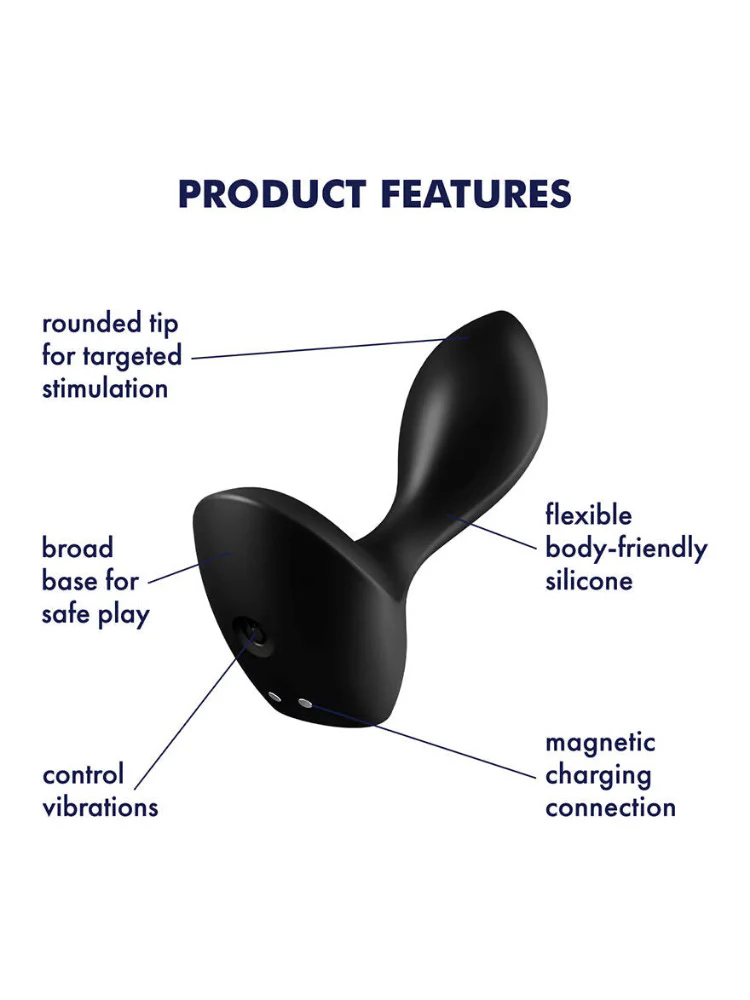 Backdoor Lover Rechargeable Anal Plug - Image 2