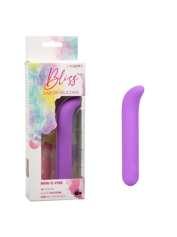 Bliss Liquid Silicone Mini “G” Vibrator - Image 4