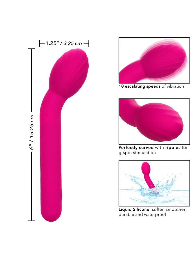 Bliss Liquid Silicone Mini Tulip Vibrator - Image 2