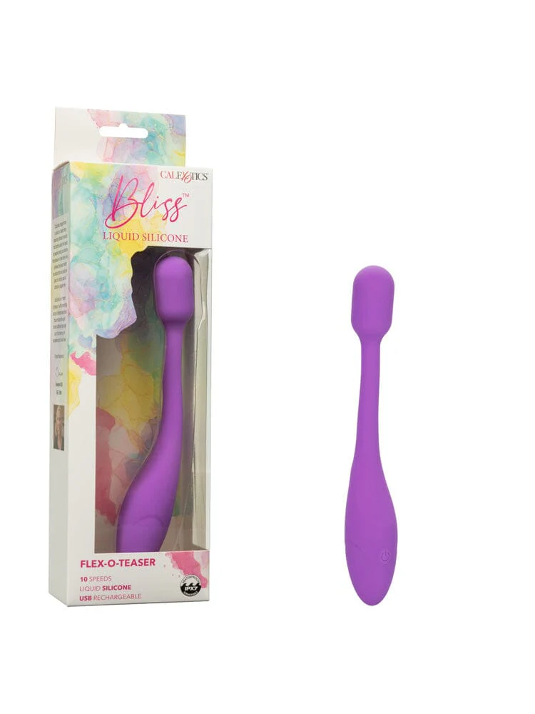 Bliss Liquid Silicone Flex-O-Teaser - Purple - Image 2