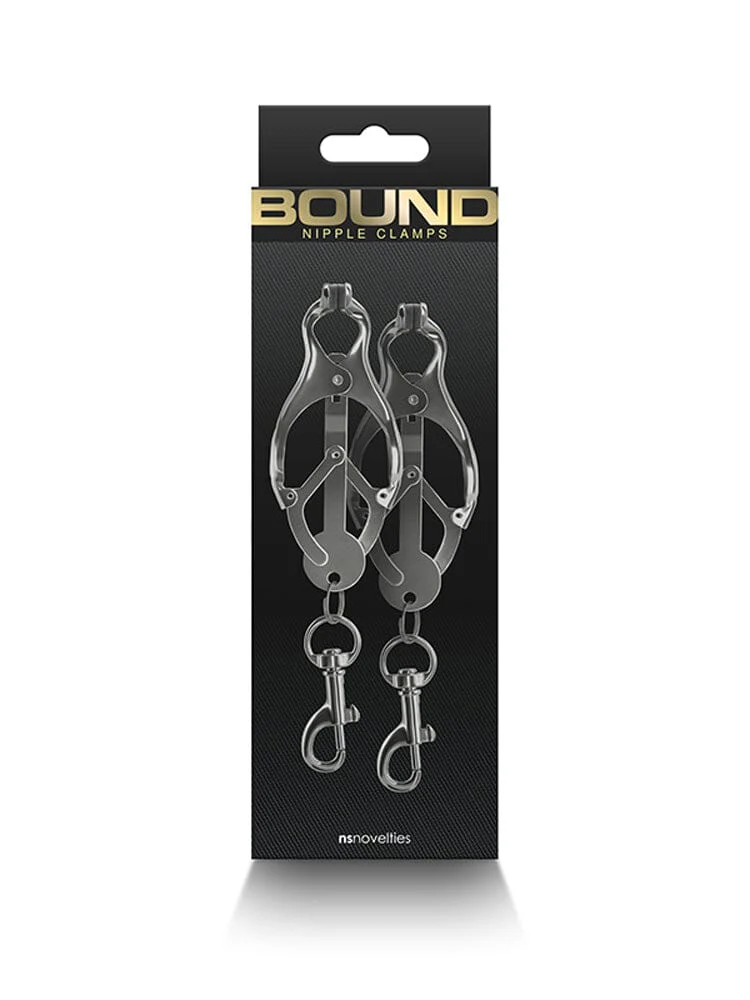 Bound Metal Japanese Clover Nipple Clamps - Image 2