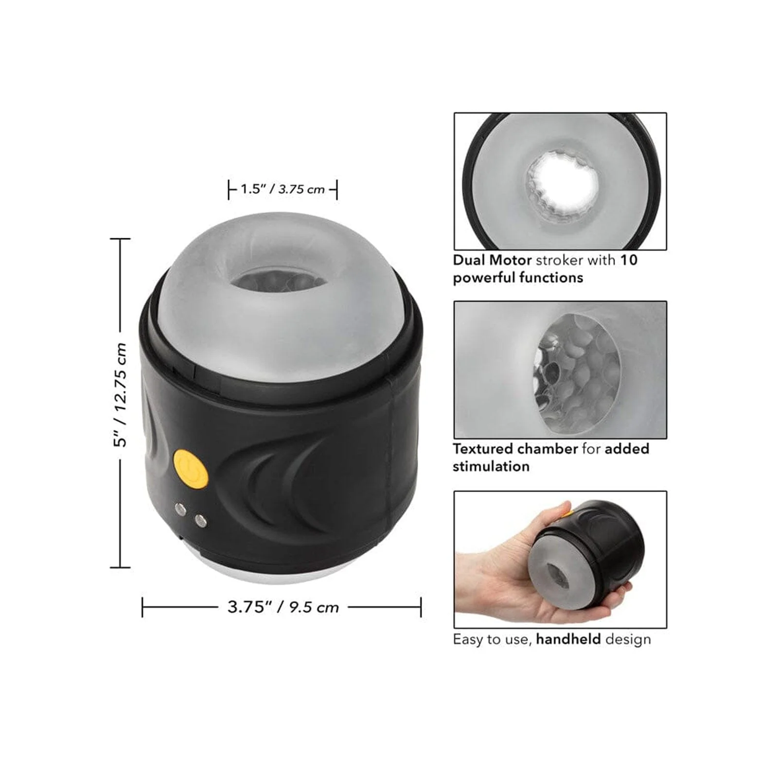 Boundless Dual Motor Rechargeable Stroker - Image 2