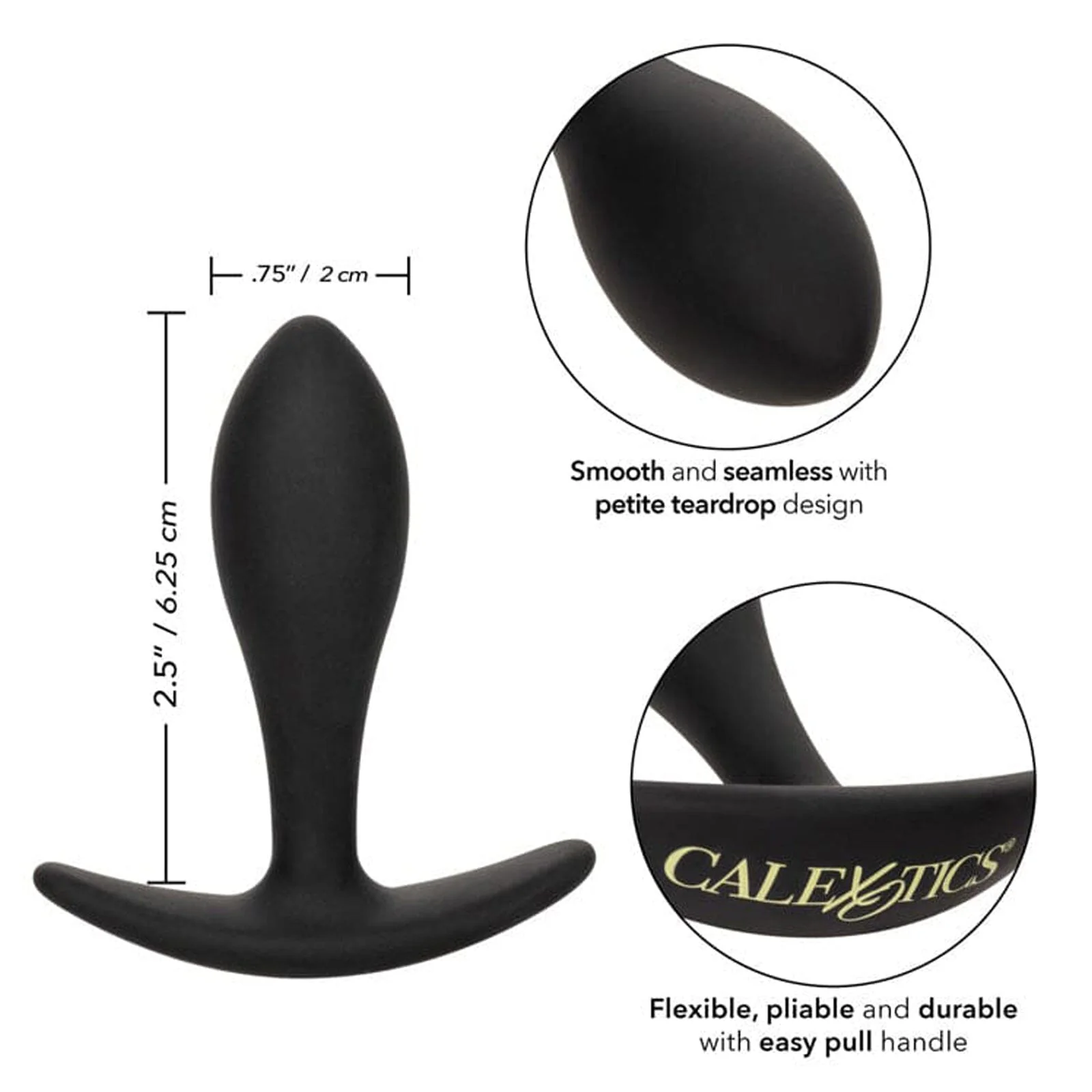 Boundless Teardrop Silicone Butt Plug - Image 3