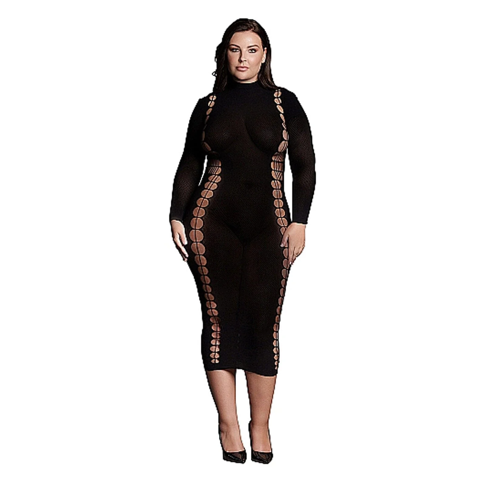 Carme XI Turtleneck Long Sleeve Dress - Image 7