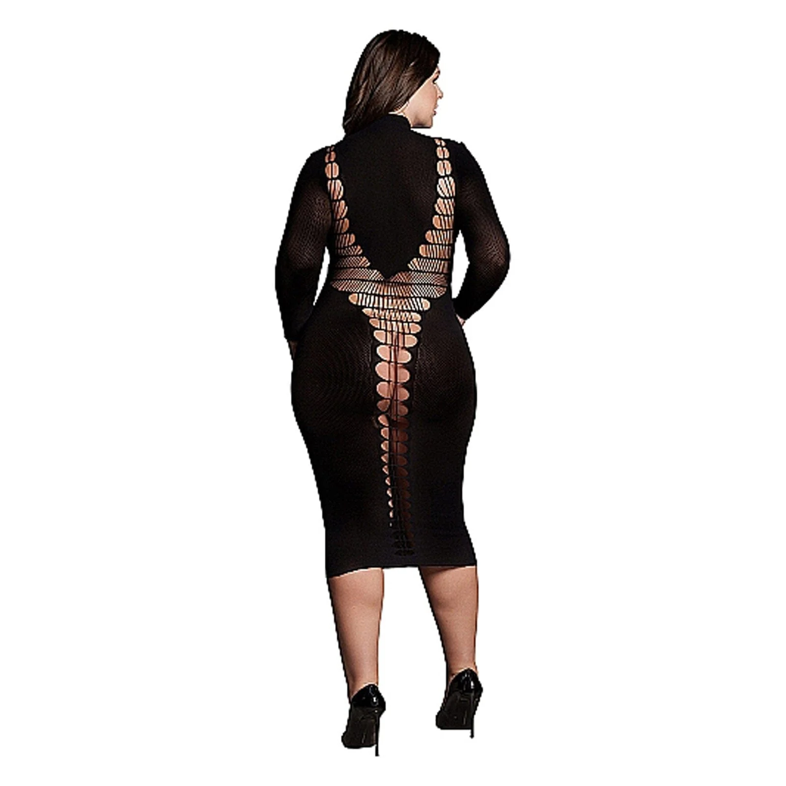 Carme XI Turtleneck Long Sleeve Dress - Image 8