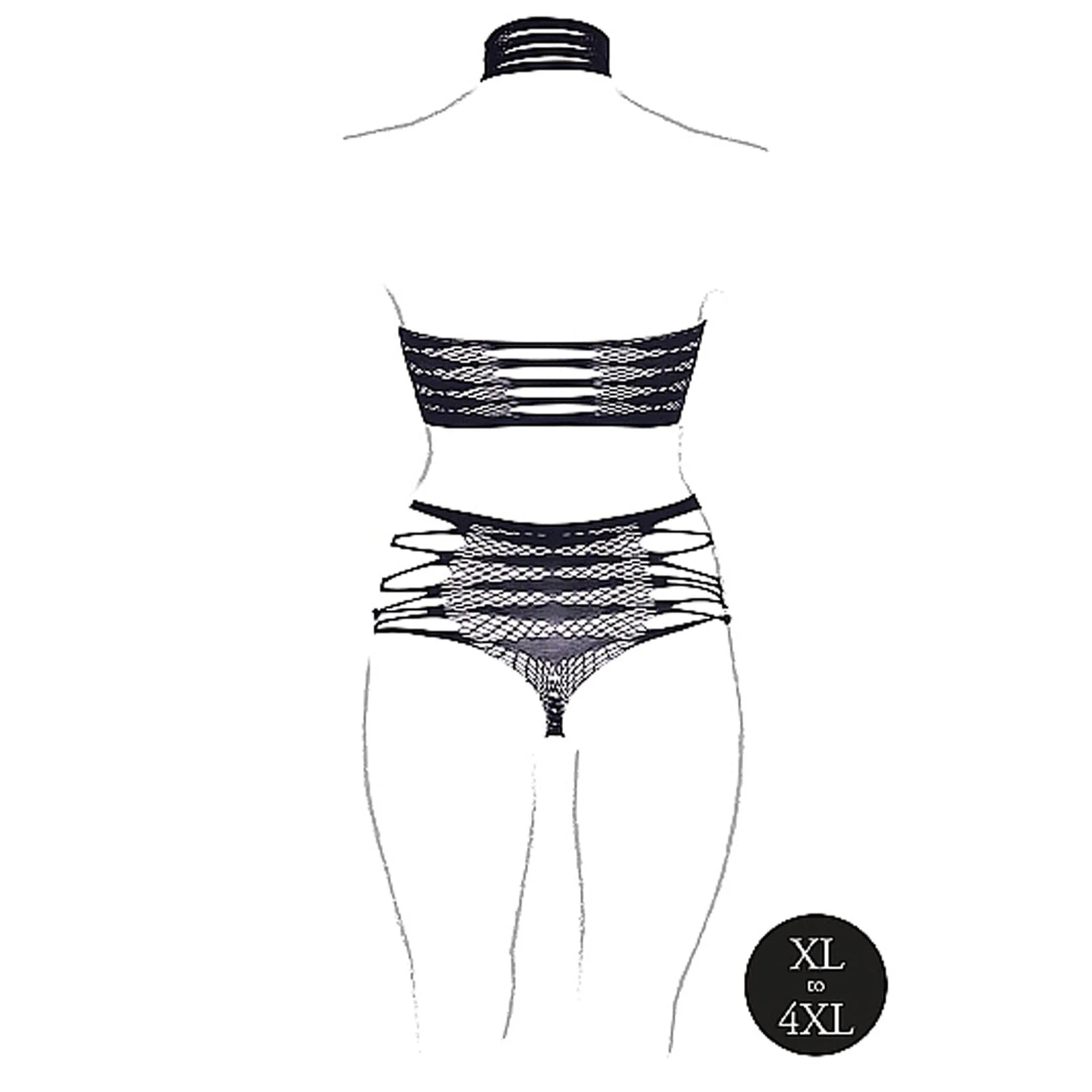 Carpo XLVI Turtleneck Crop Top & Panty - Image 12