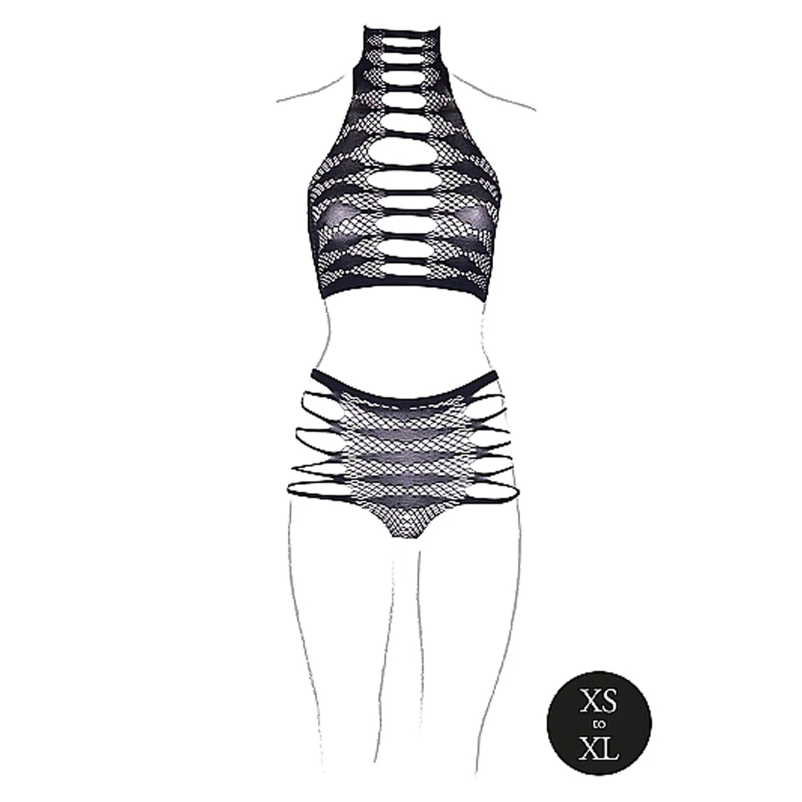 Carpo XLVI Turtleneck Crop Top & Panty - Image 5