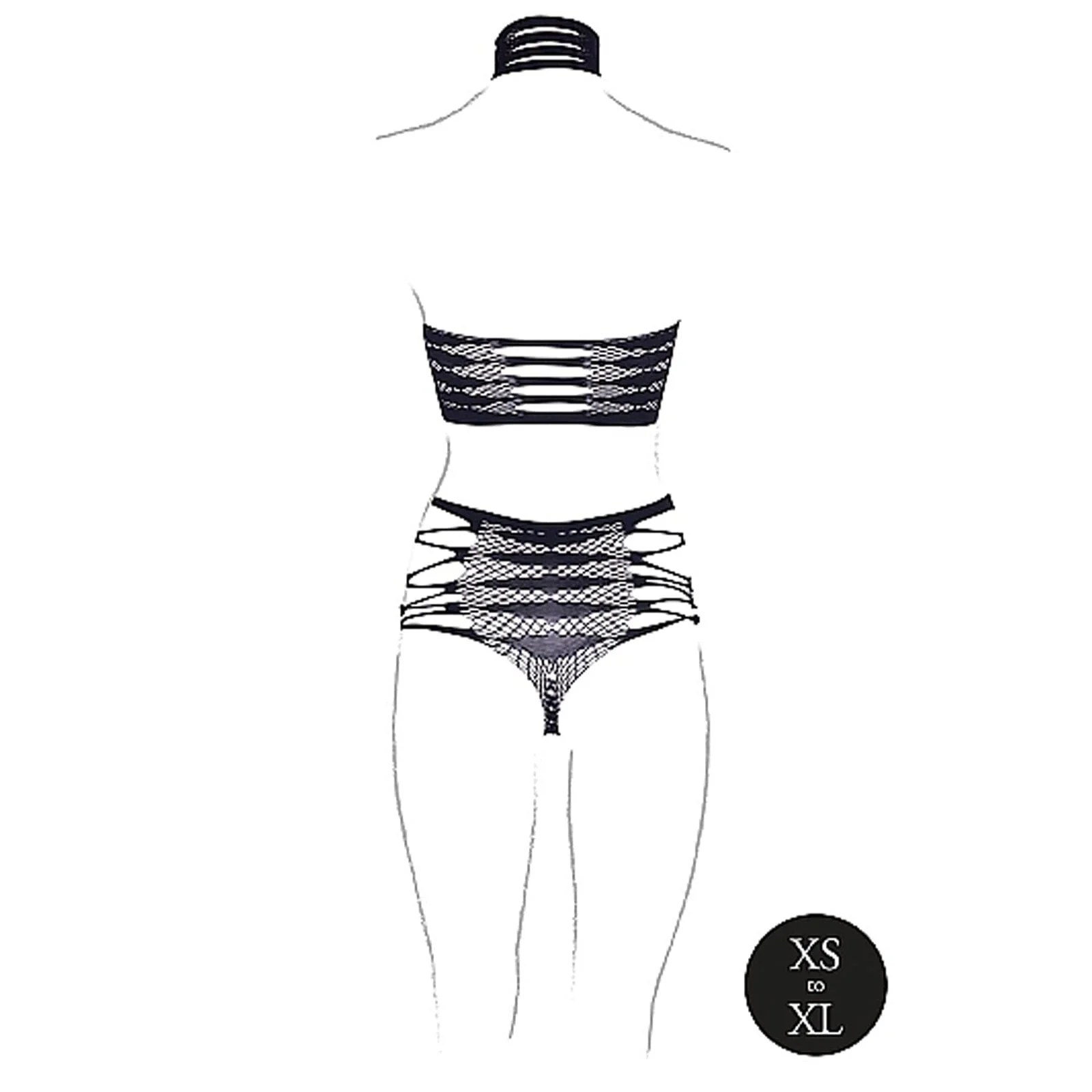 Carpo XLVI Turtleneck Crop Top & Panty - Image 6