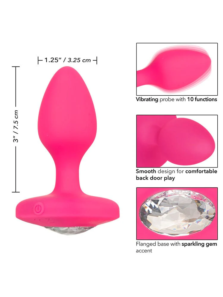 Cheeky Gems Rechargeable Vibrating Plug - Image 6