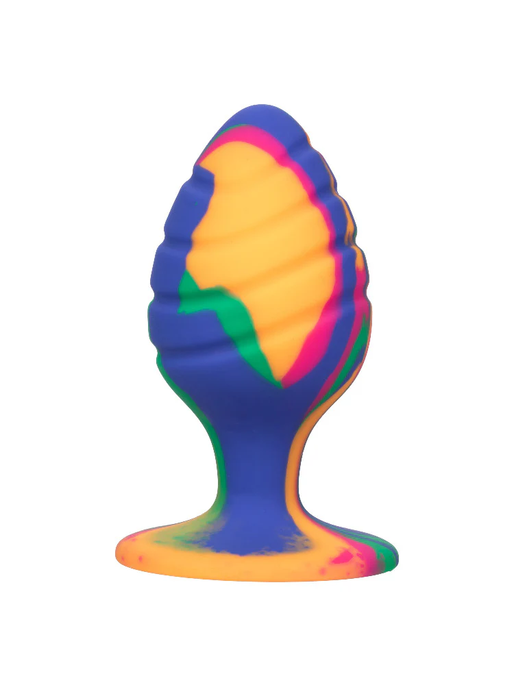 Cheeky Swirl Tie-Dye Anal Plug - Image 4