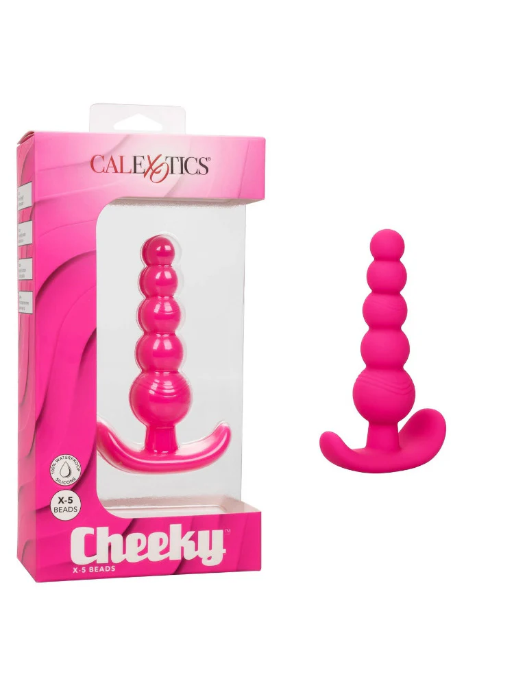 Cheeky X-5 Silicone Anal Beads - Image 3