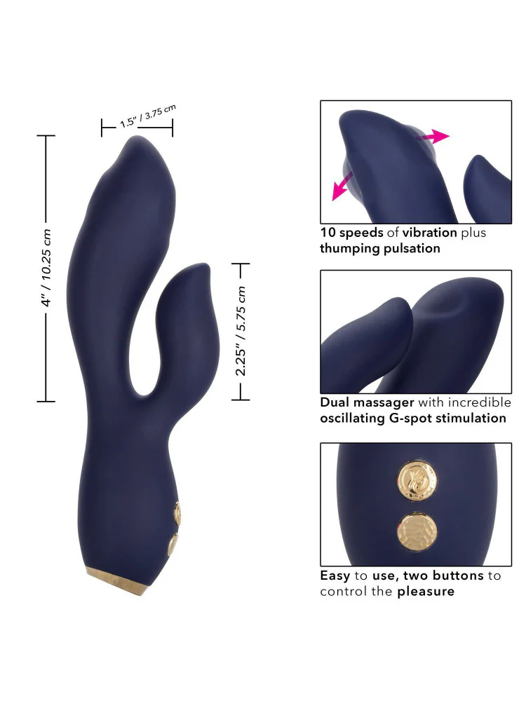Chic Blossom G-Spot Rabbit Vibrator - Image 3