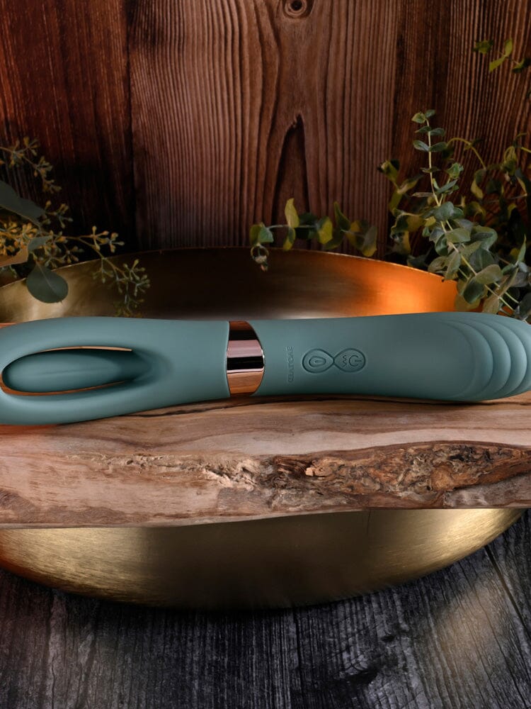 Chick Flick Rechargeable Dual Ended Silicone Vibrator - Image 3