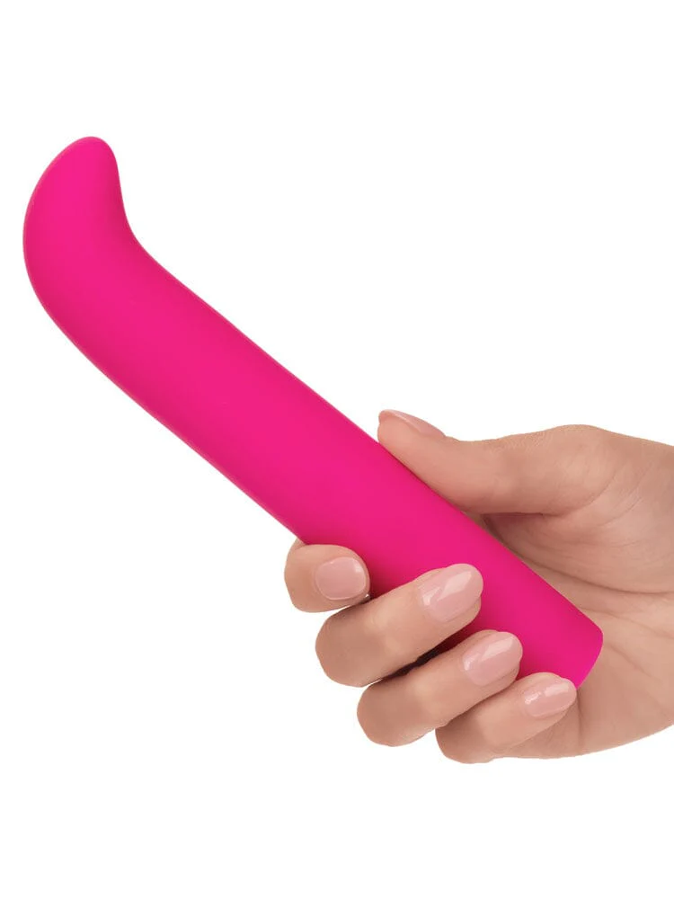 Classic Chic Silicone Rechargeable Pink Standard G Vibrator - Image 3