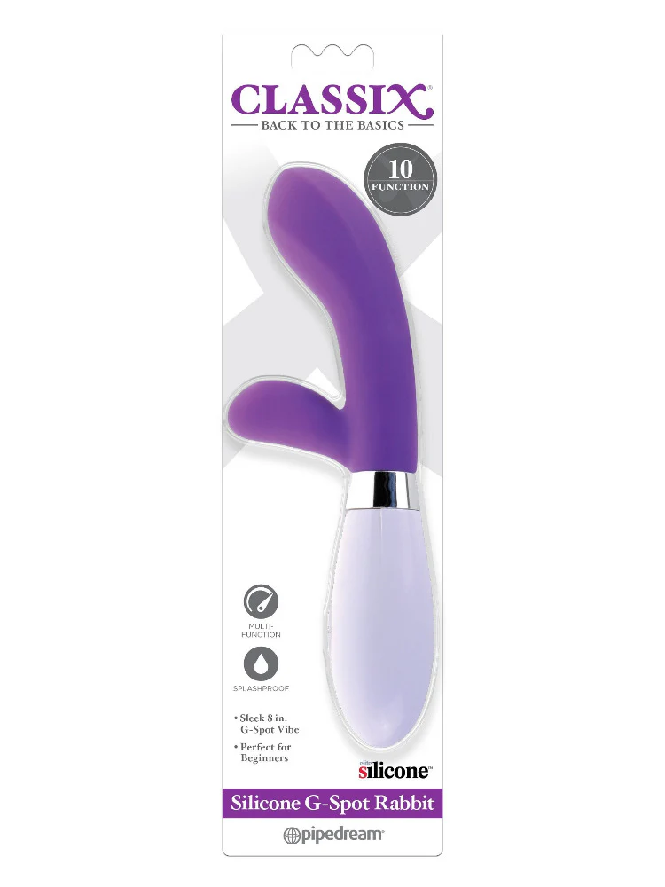 Classix “G” Silicone Rabbit Vibrator - Image 2