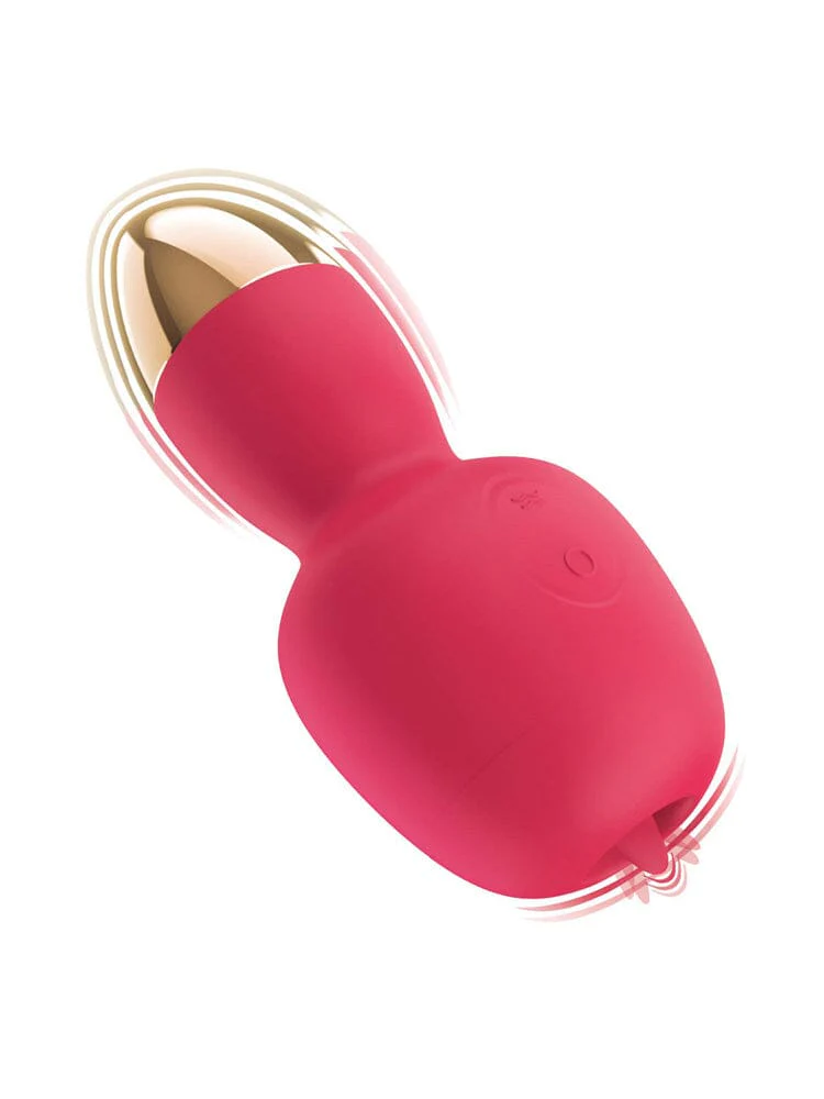 Coral Clit-Tastic Intense Dual Ended Clitoral Massager - Image 3