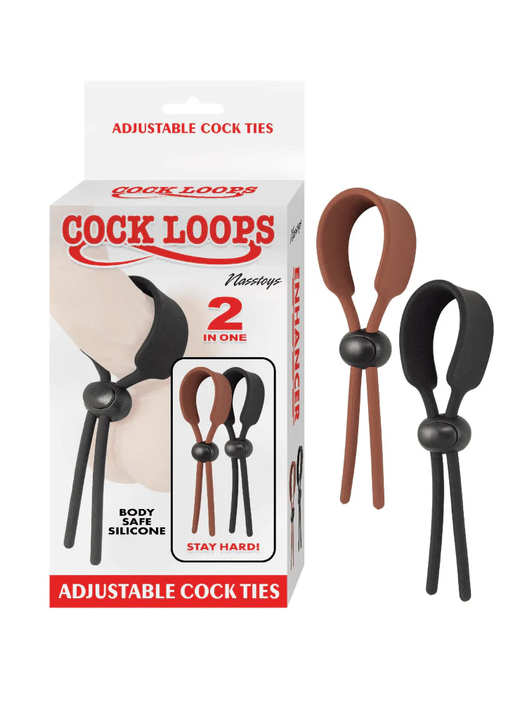 Cock Loops Silicone Adjustable Cock Ties - Image 2