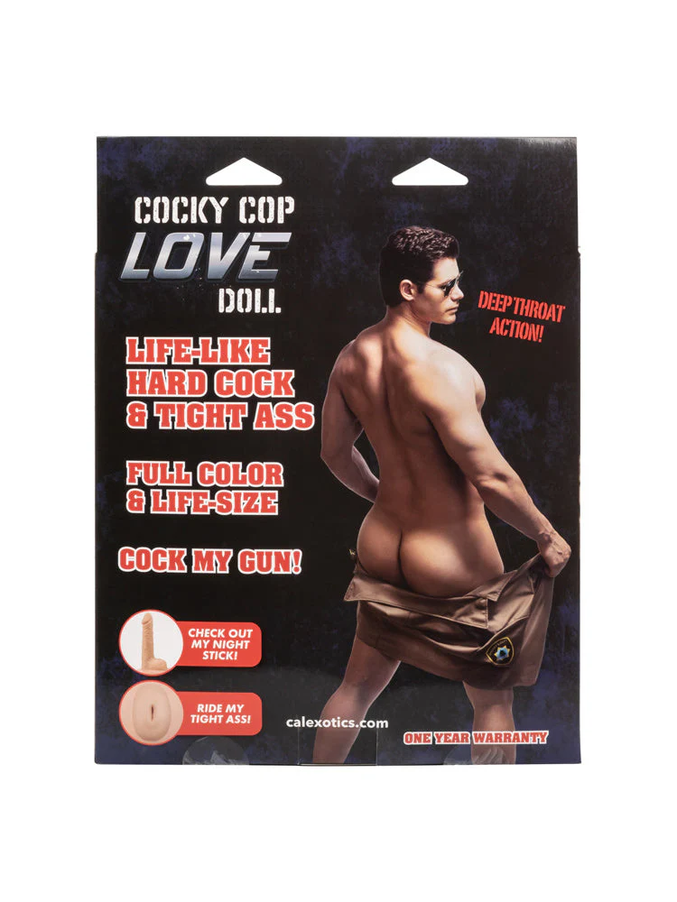 Cocky Cop Inflatable Love Doll - Image 2