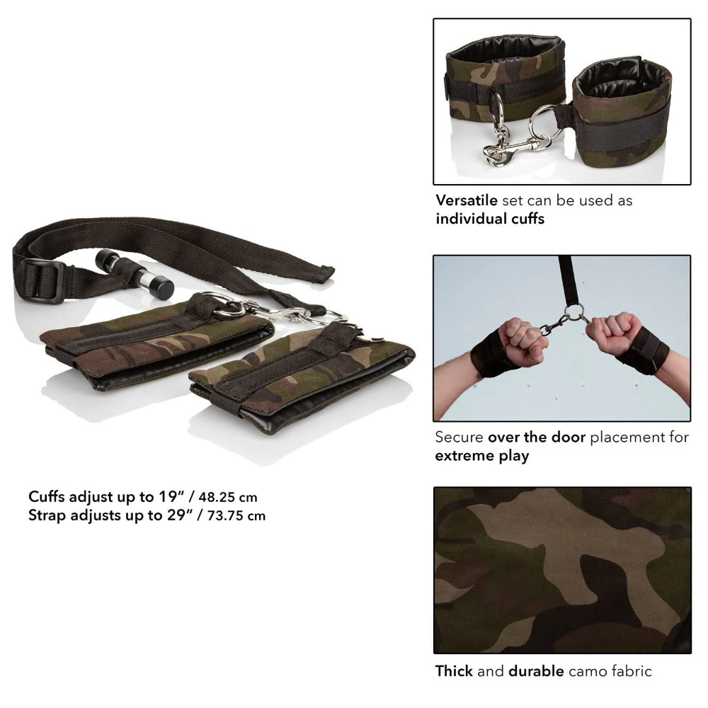 COLT Camo Over The Door Cuffs - Image 3