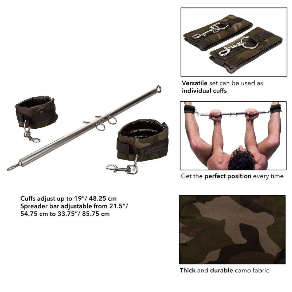 COLT Camo Expandable Spread Em’ Bar & Cuffs - Image 3