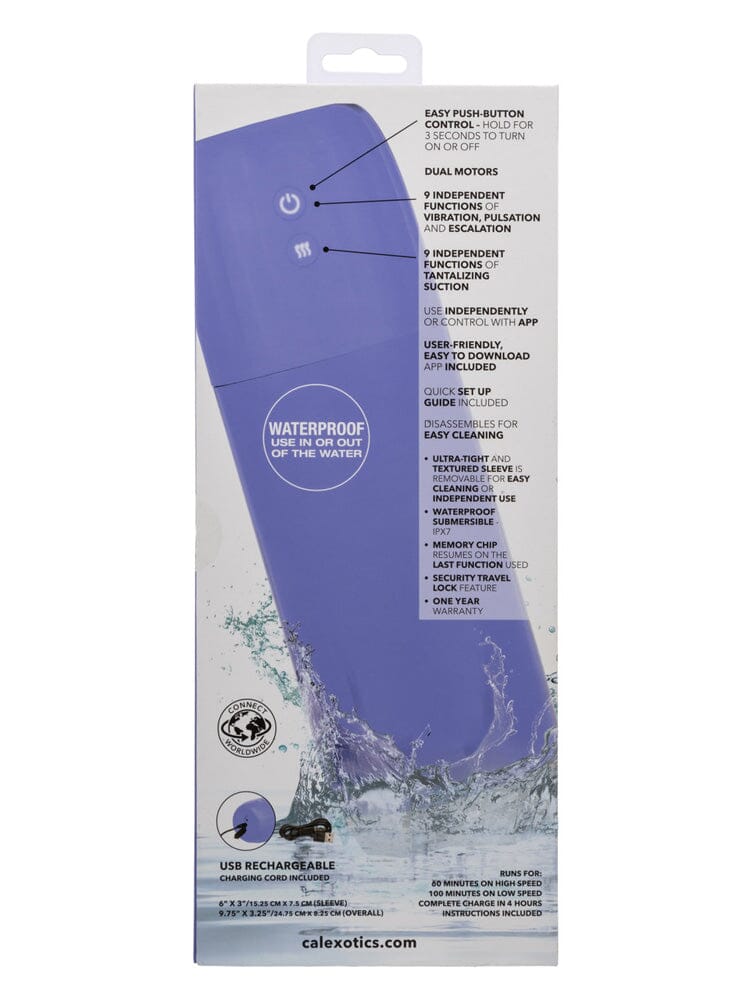 Connect App Compatible Stroker with Vibration and Suction - Image 4