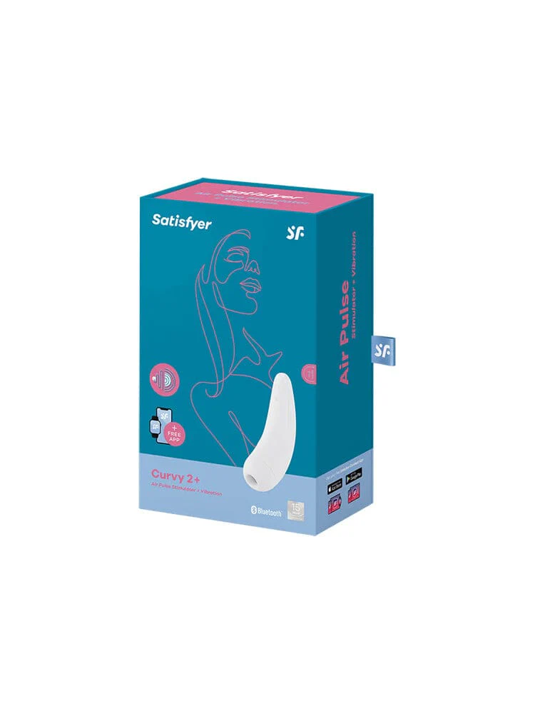 Curvy 2+ Air Pulse Connect App Stimulator - Image 4