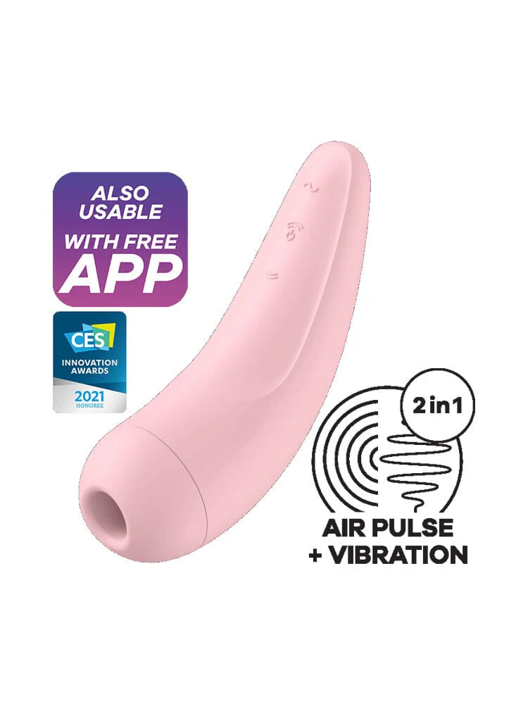 Curvy 2+ Air Pulse Connect App Stimulator - Image 5