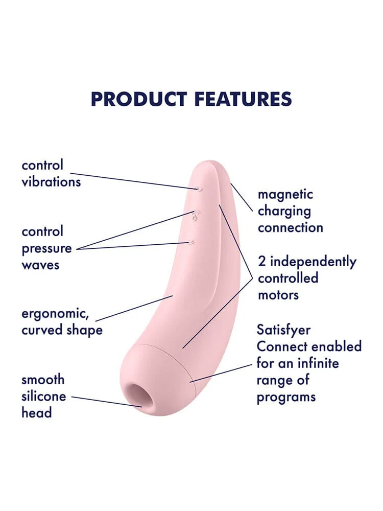 Curvy 2+ Air Pulse Connect App Stimulator - Image 7