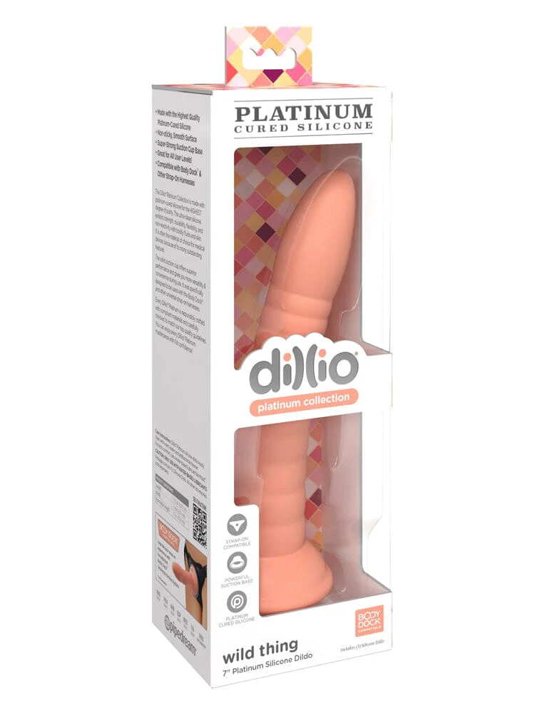 Dillio Platinum Silicone Wild Thing Dildo - Image 4