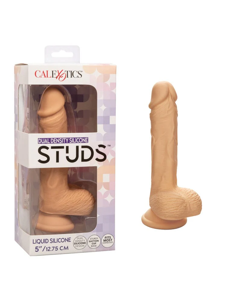 Dual Density Liquid Silicone Studs Dildo - Image 4