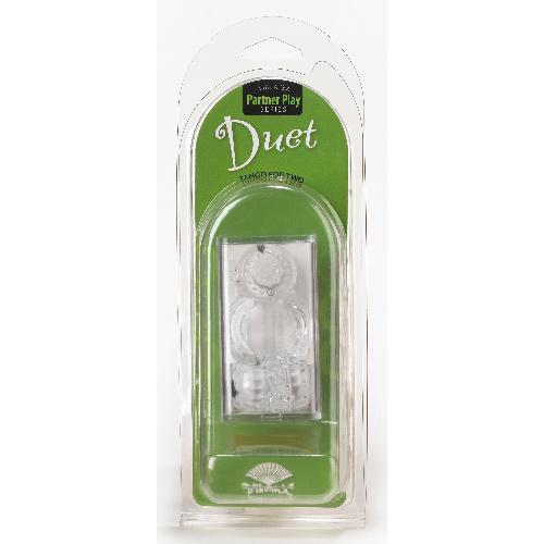 Duet Double Erection Vibrating Cock Ring - Image 2