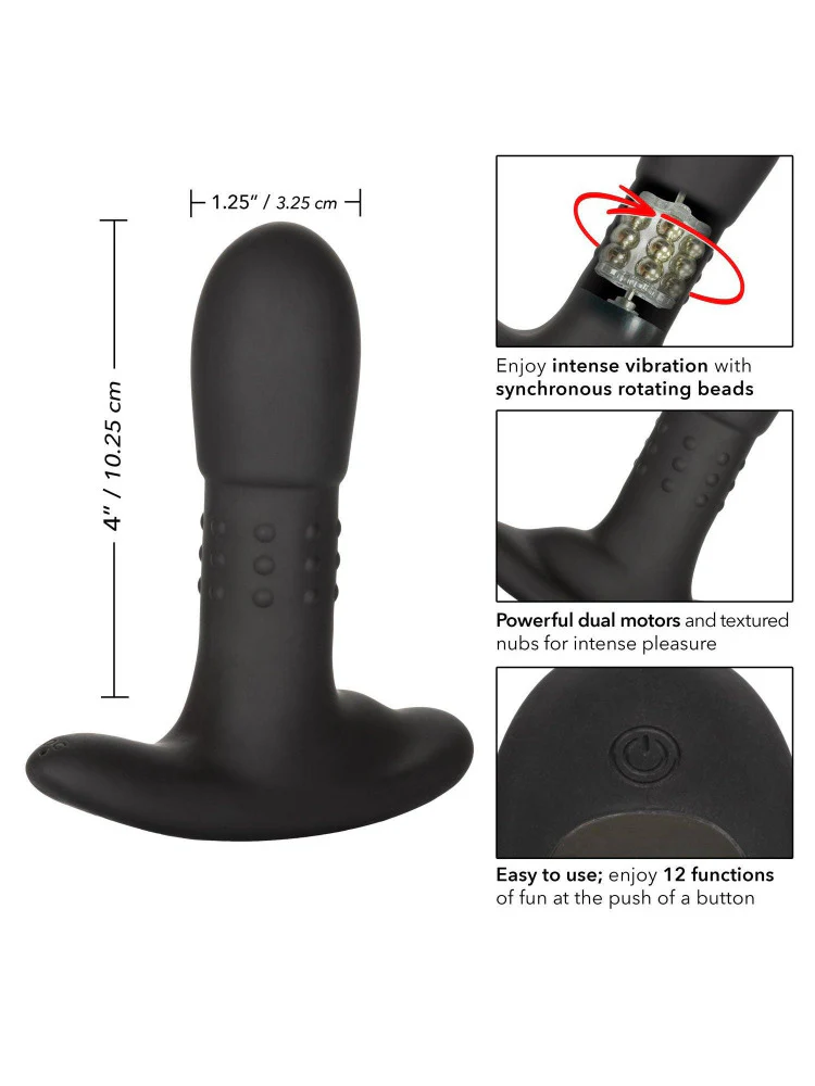 Eclipse Beaded Silicone Prostate Probe - Image 2