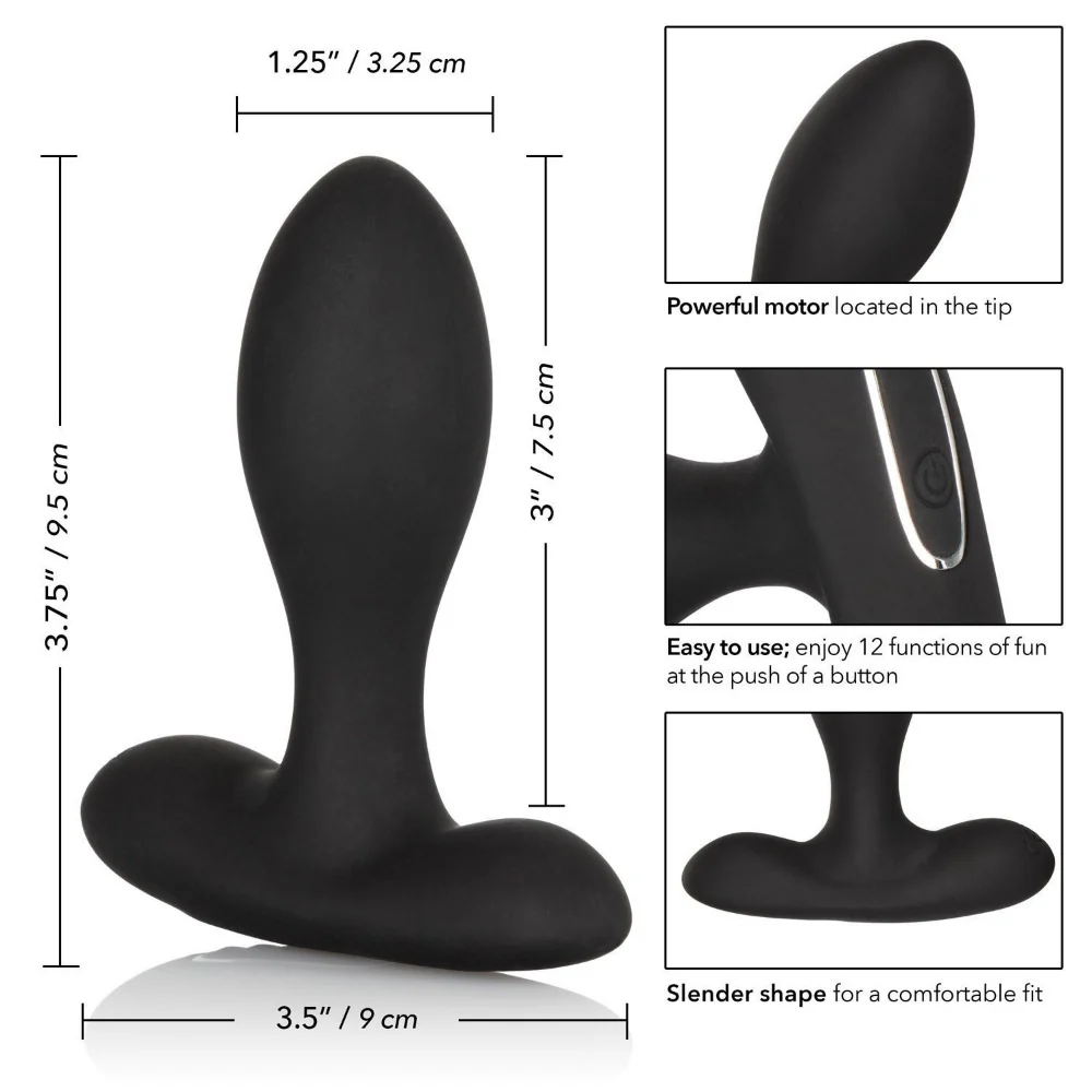 Eclipse Slender Probe Silicone Butt Plug - Image 3