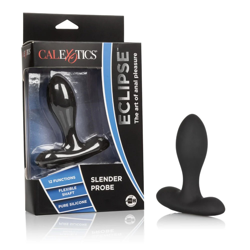 Eclipse Slender Probe Silicone Butt Plug - Image 4