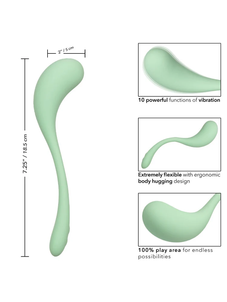 Elle Liquid Silicone Rechargeable Wand - Image 3