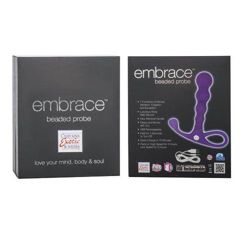 Embrace Beaded Rechargeable Anal Probe - Image 4