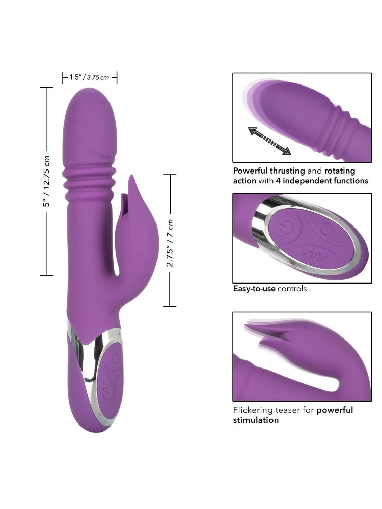 Enchanted Kisser Silicone Rabbit Vibrator - Image 2
