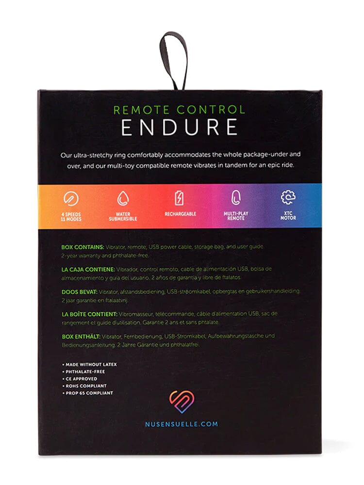 Endure Rechargeable Remote Couple’s Ring - Image 3
