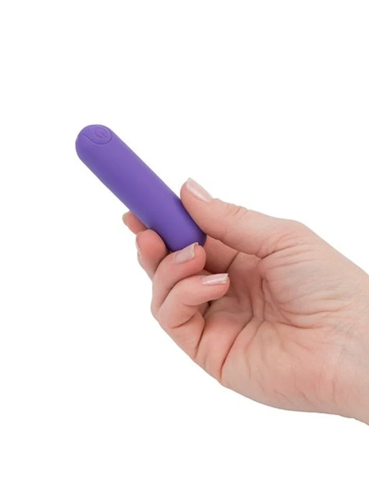 Essential 9 Function 3 inch Rechargeable Power Bullet - Purple - Image 3