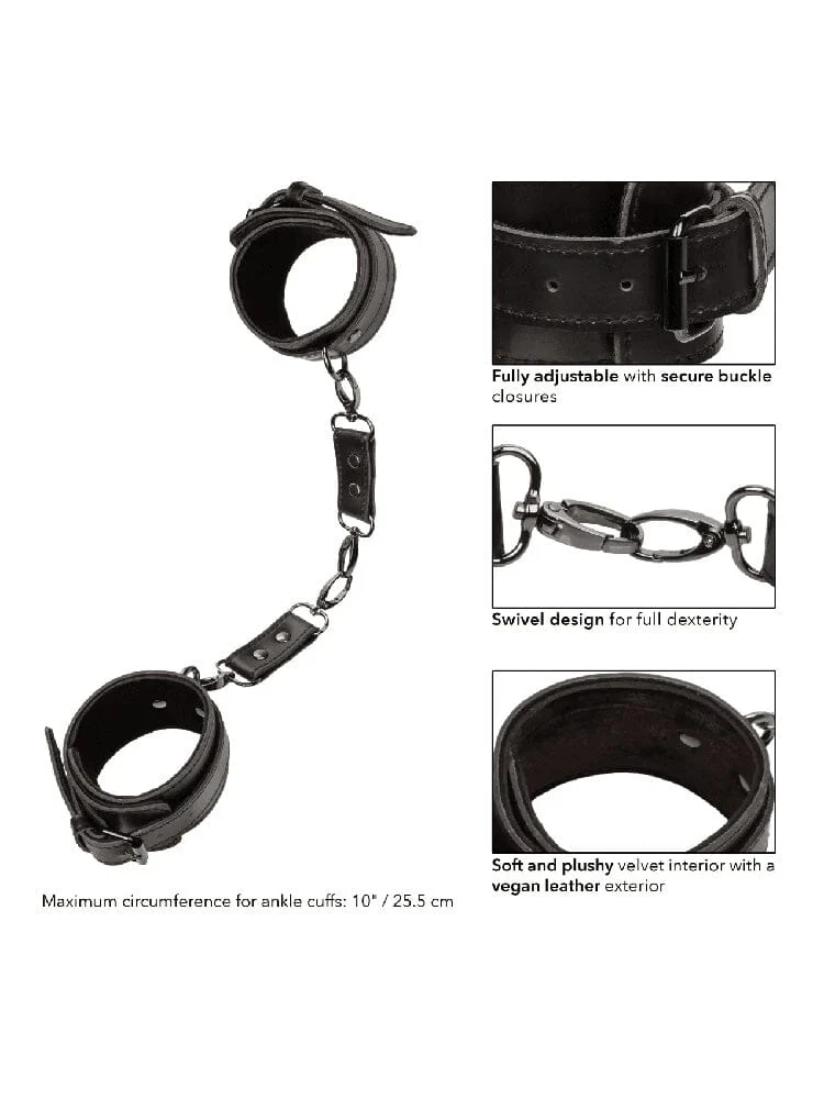 Euphoria Bondage Collection Ankle Cuffs - Image 2